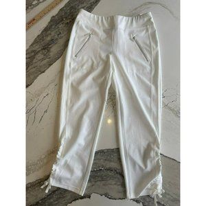Chico's Zenergy White Cropped Pants sz 0. NEW